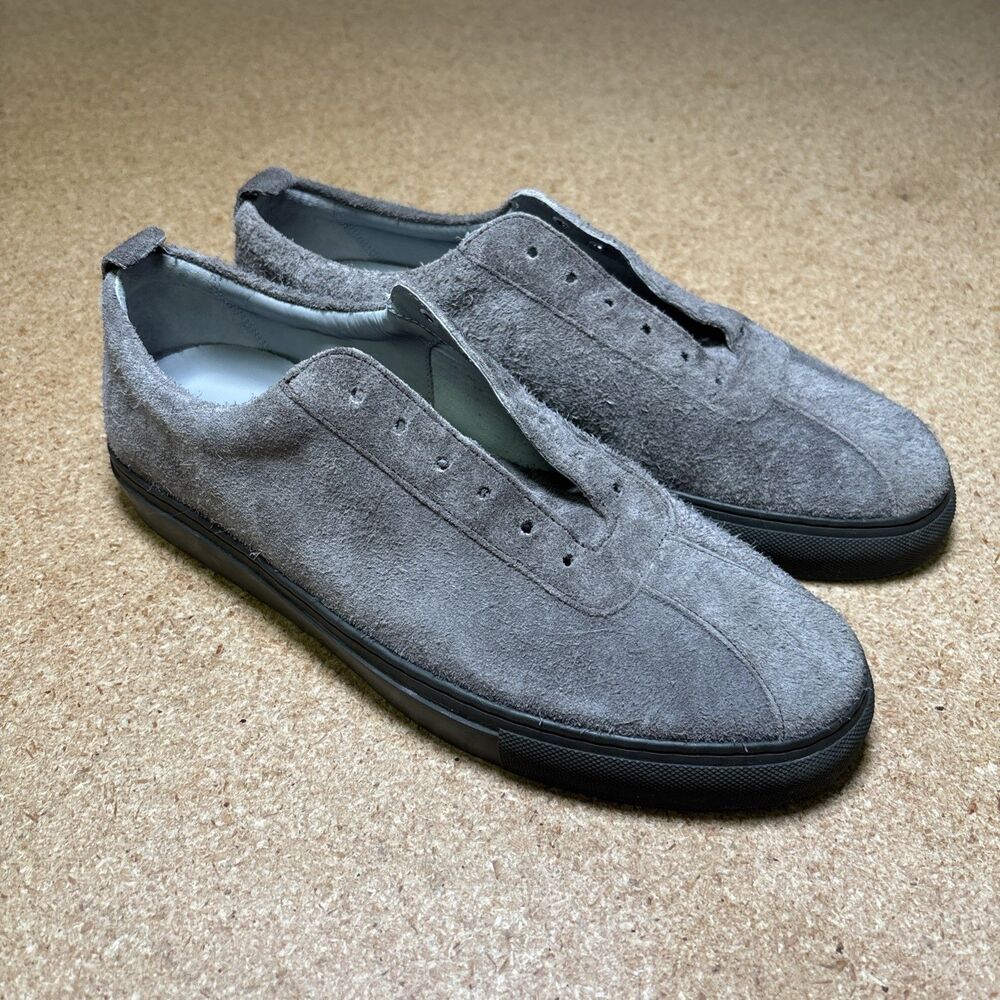 Grenson Sneaker 1 Gray Sued Leather Size 8 UK (9 US)